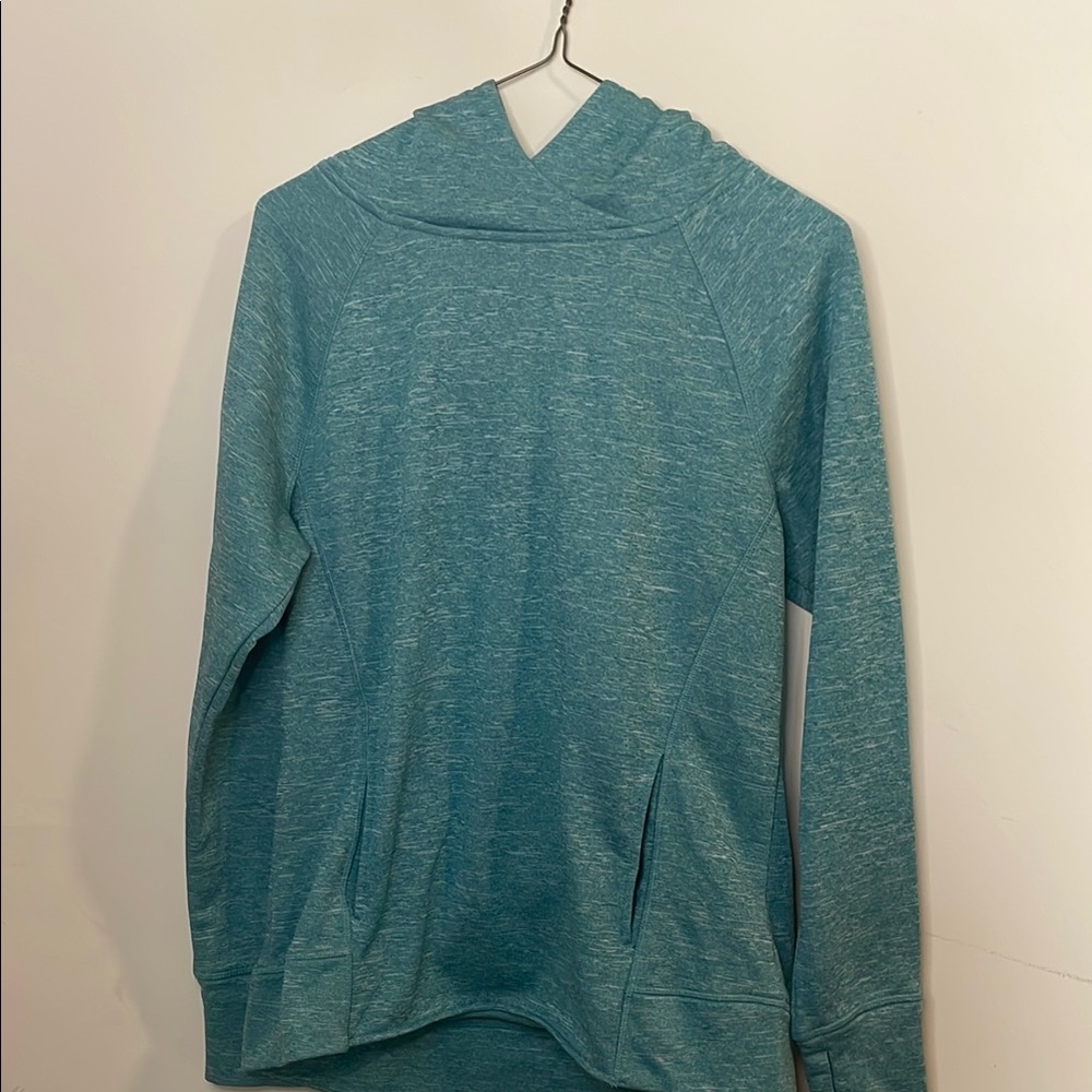 Champion Teal Hoodie Womens Medium